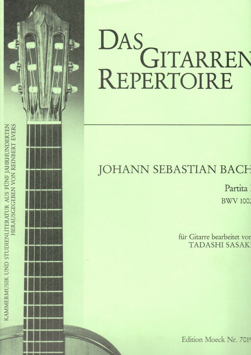 Bach: Partita I in B Minor BWV 1002 for Guitar