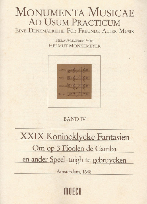 Various: 29 Konincklycke Fantasias in 3 Parts