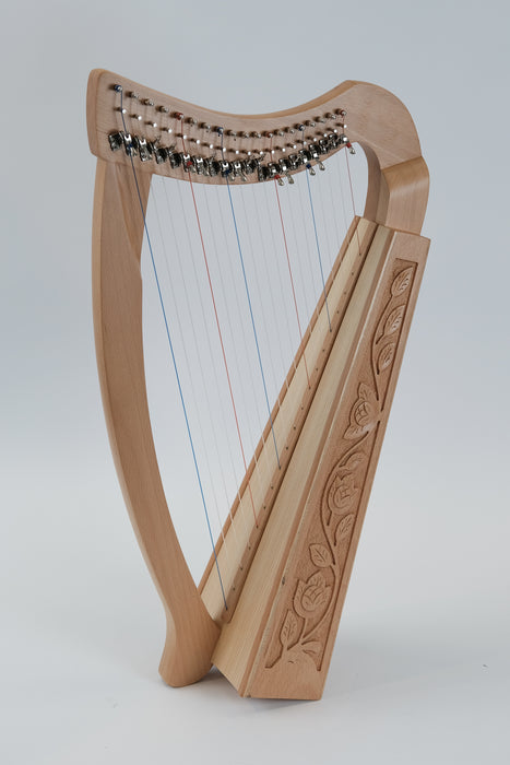 Bronze Harp Bundle - Heritage 19 String Pixie Harp