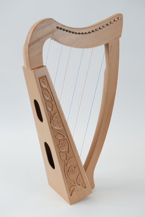 Bronze Harp Bundle - Heritage 19 String Pixie Harp