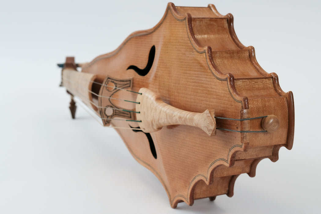 Medieval Fiddle after da Vinci by Fabio Chiari