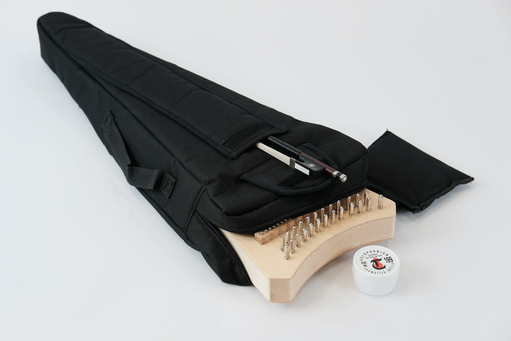 Hora Tenor Bowed Psaltery with bow, bag and tuning key