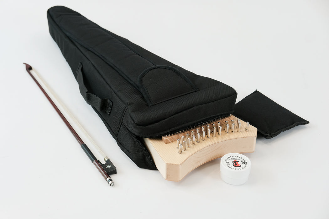 Hora Soprano Bowed Psaltery with bow, bag and tuning key