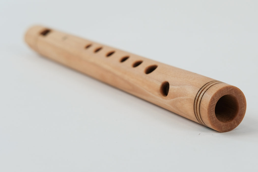 Medieval Sopranino Recorder in Maple by Terry Mann