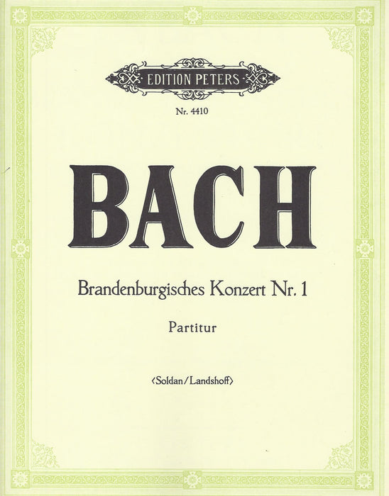 J. S. Bach: Brandenburg Concerto No. 1 - Score