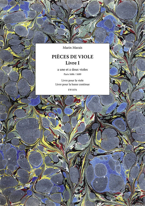 Marais: Pieces de Viole Livre I