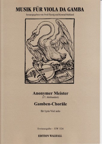 Anonymous (17th Century): Gamba Chorales for Lyra Viol Solo