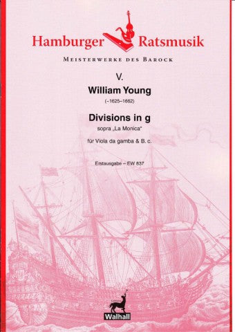 Young: Divisions in G Minor sopra “La Monica” for Viola da Gamba and Basso Continuo