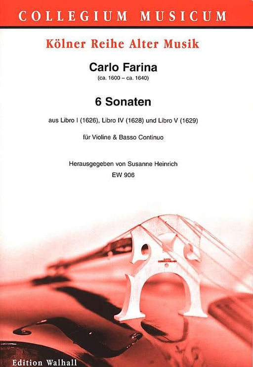 Farina: 6 Sonatas for Violin and Basso Continuo