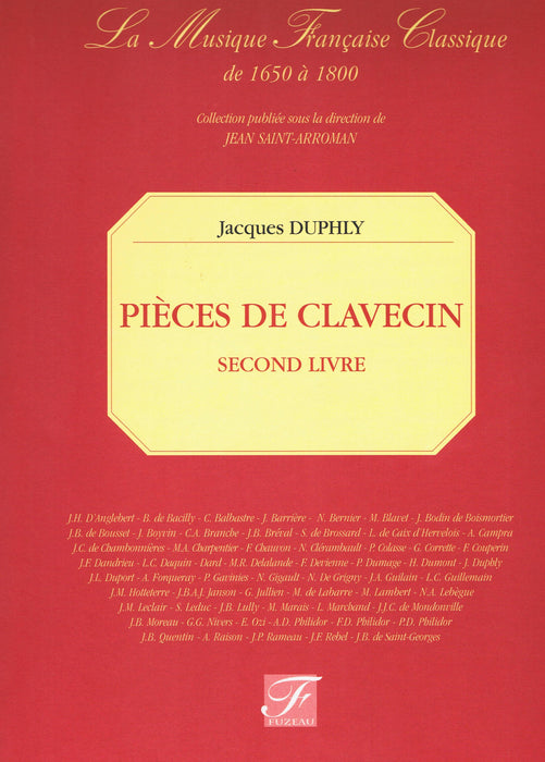 Duphly: Pieces de Clavecin, Second Livre