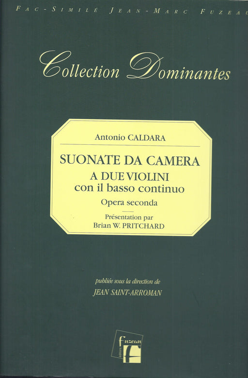 Caldara: Sonate da Camera for 2 Violins and Basso Continuo, Op. 2