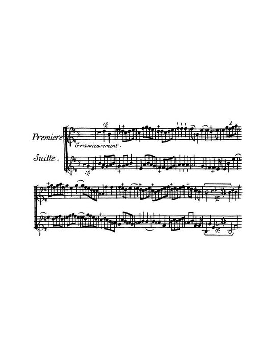 Aubert: Pieces for 2 Flutes or Violins (1723)