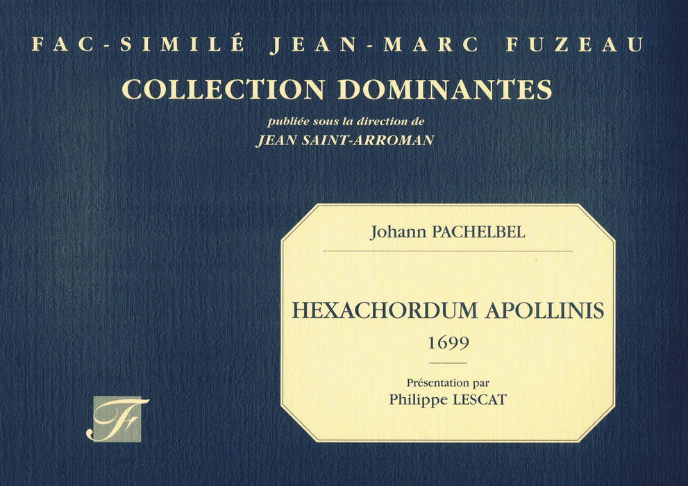 Pachelbel: Hexachordum Apollinis (1699)