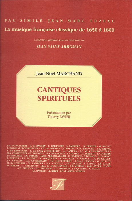 Marchand: Cantiques Spirituels