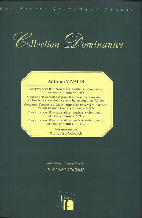 Vivaldi: Concertos RV 88, RV 90, RV 98, RV 99, RV 107