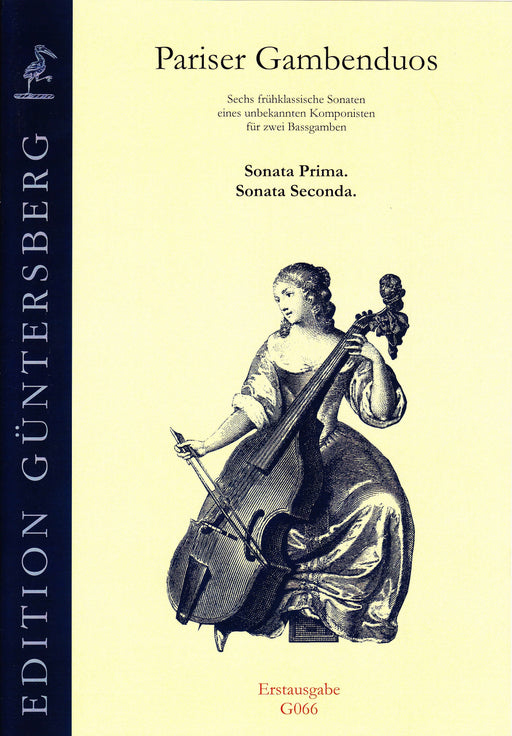 Anonymous: Parisian Viol Duets, Sonatas 1 and 2