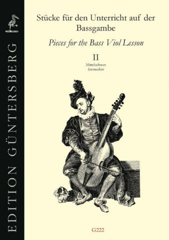 Various: Pieces for the Bass Viol Lesson, Book II - Intermediate