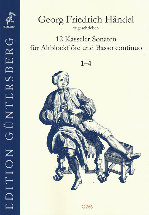 Handel: Kassler Sonatas 1-4 for Alto Recorder and Continuo