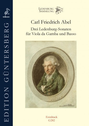 Abel: 3 Ledenburg Sonatas for Viola da Gamba and Basso Continuo