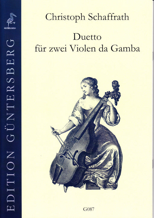 Schaffrath: Duetto for 2 Bass Viols