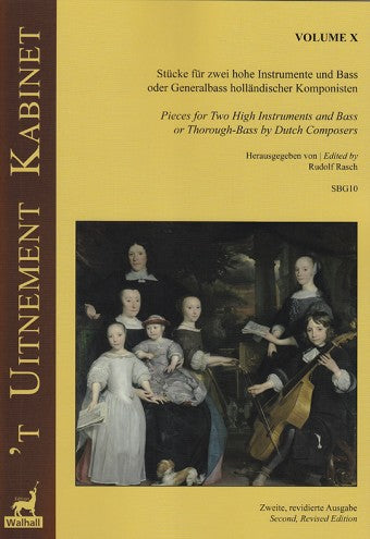Various: 'T Uitnement Kabinet: 17 Works for Two Melody Instruments and Basso – Volume X