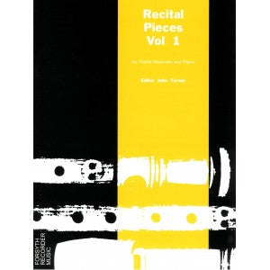 Turner (ed.): Recital Pieces for Alto Recorder and Piano, Vol. 1