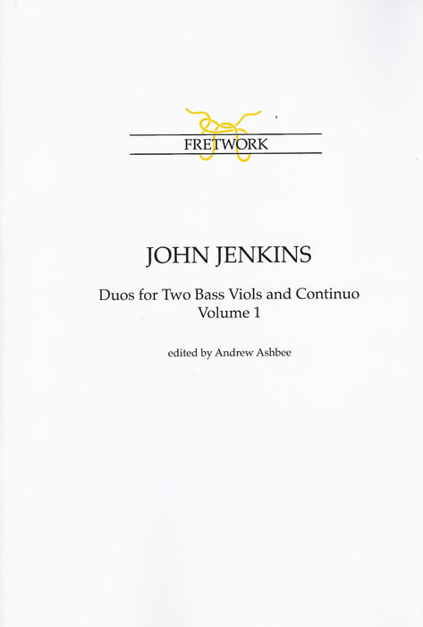 Jenkins: Duos for 2 Bass Viols and Basso Continuo, Vol. 1