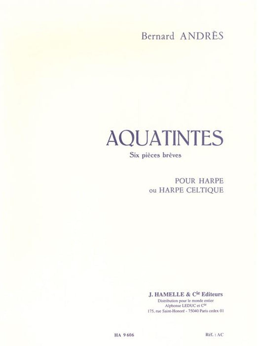 Andres: Aquatintes for Harp