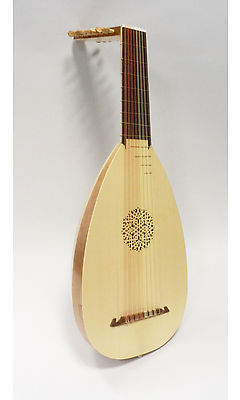 Stephen Haddock 8 Course Lute in F after Hans Frei  - * can be tuned to a G lute
