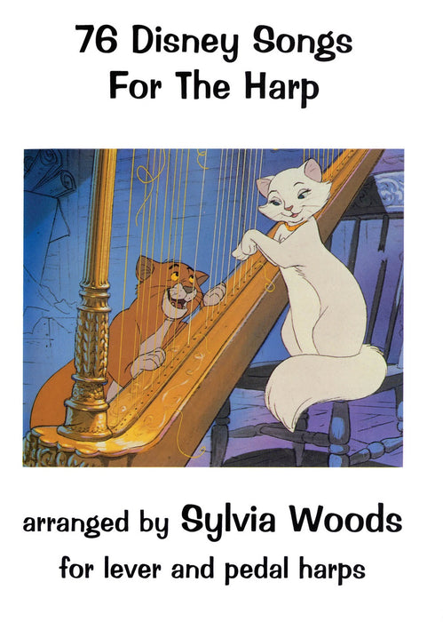 Woods (ed.): 76 Disney Songs for the Harp