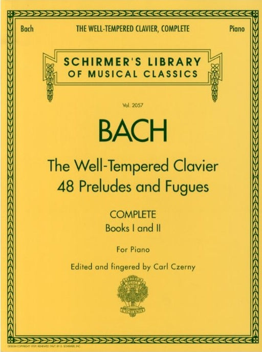 J. S. Bach: The Well- Tempered Clavier - 48 Preludes and Fugues