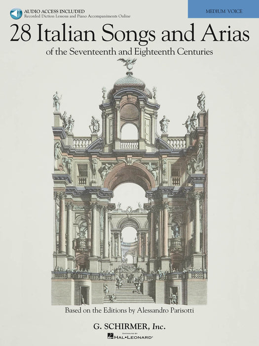 Various: 28 Italian Songs and Arias of the 17th and 18th Centuries for Medium Voice and Piano