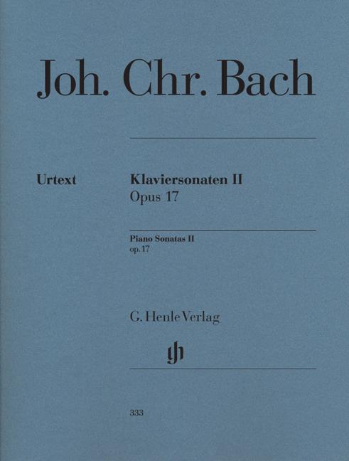 J. C. Bach: Piano Sonatas II, Op. 17 — Early Music Shop