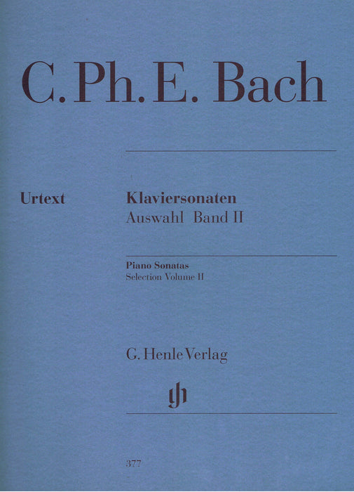 C. P. E. Bach: Piano Sonatas, Selection Volume 2