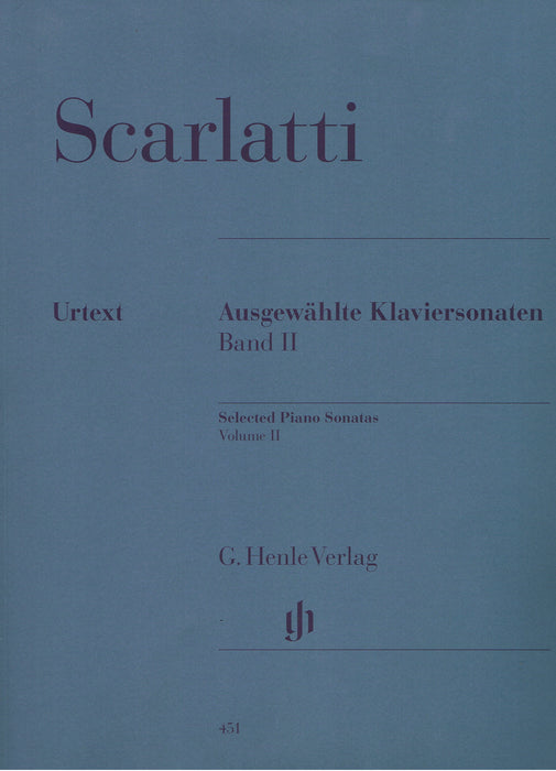 Scarlatti: Selected Piano Sonatas, Volume II