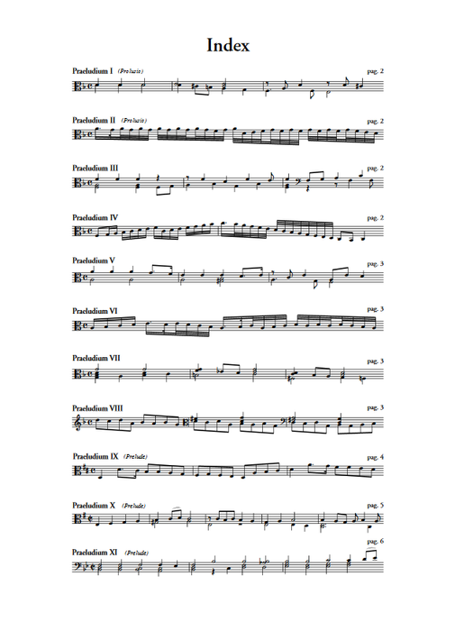 Simpson: 11 Preludes from “The Division Viol”