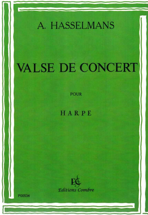 Hasselmans: Valse de Concert for Harp