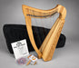 Silver Harp Bundle - Heritage 22 String Heather Harp