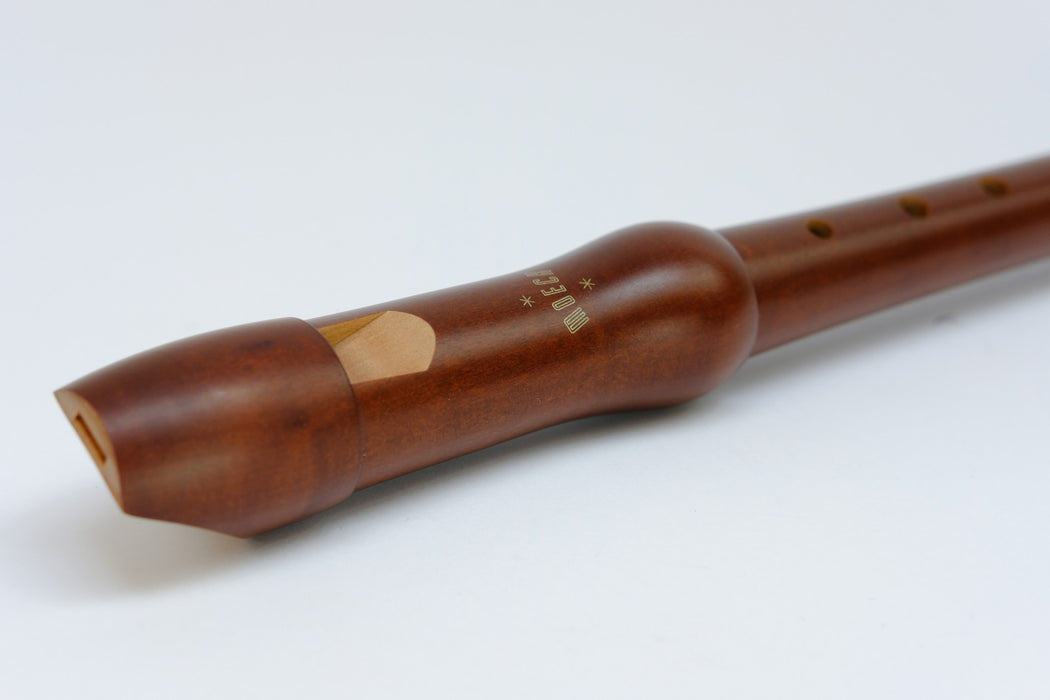 Moeck School Soprano Recorder in Stained Pearwood