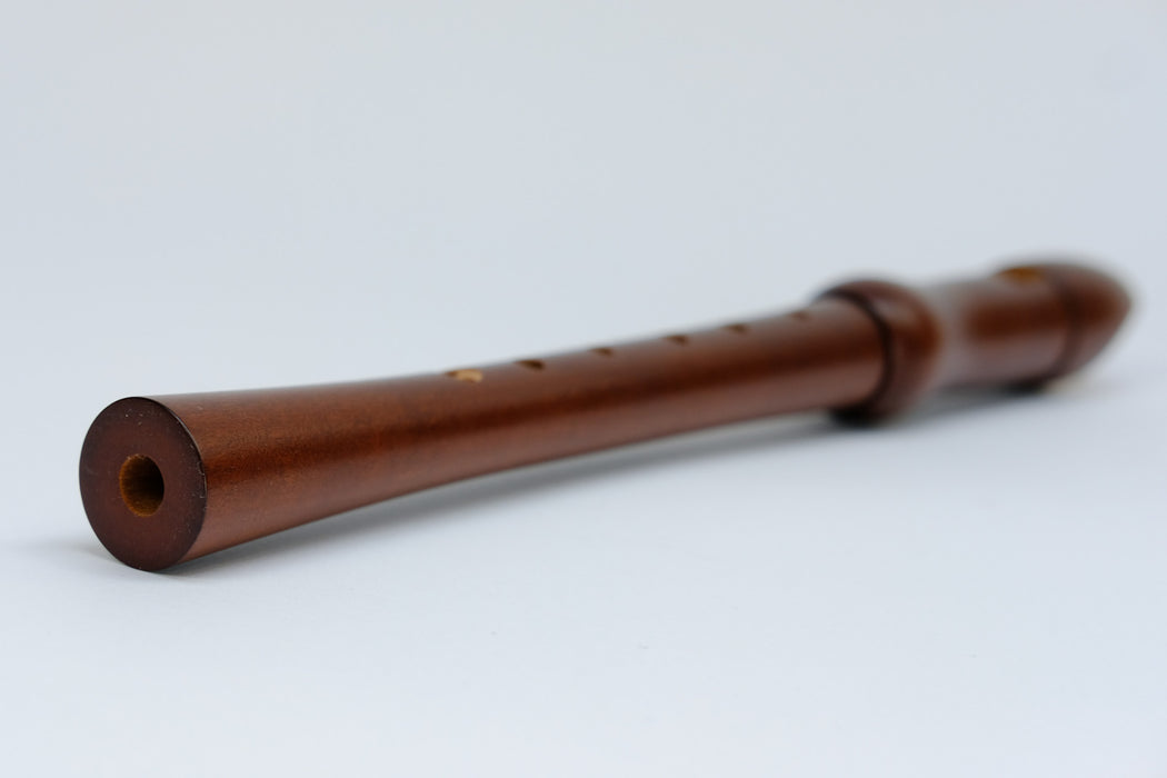 Moeck School Soprano Recorder in Stained Pearwood