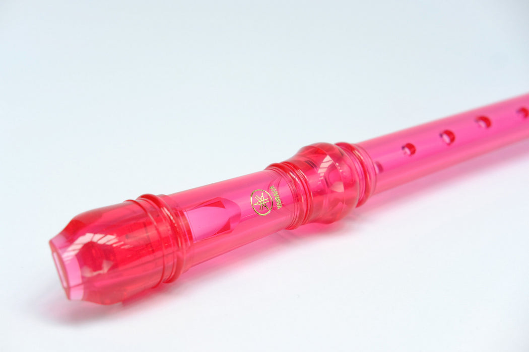 Yamaha Pink Soprano (Descant) Recorder available at Early Music Shop