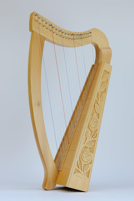 Heritage 19 String Knee Harp