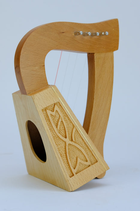 EMS 4 String Knee Harp