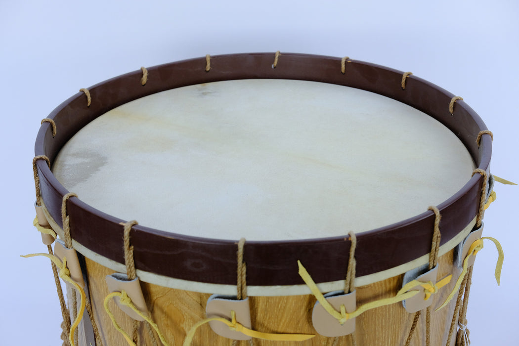 EMS 18" Ø x 13.5" Large Shell Renaissance Drum with drum sticks