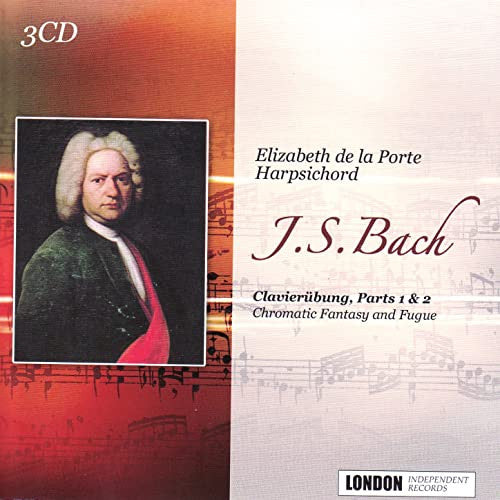Elizabeth de la Porte • J S Bach Clavierübung Parts 1&2 (3CD)