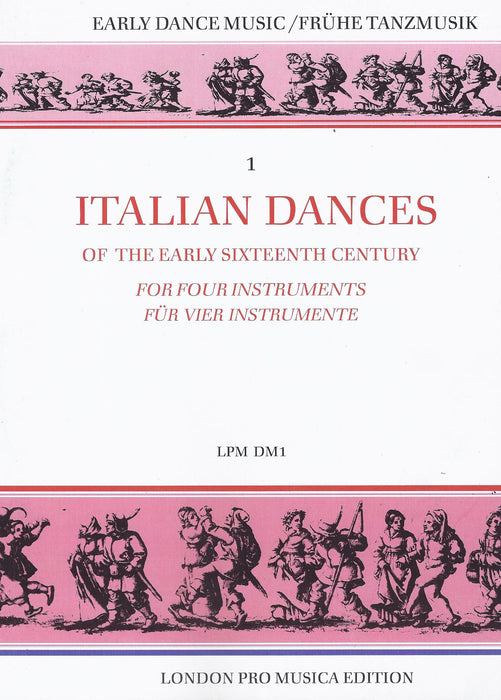Various: Italian Dances of the Early 16th Century for 4 Instruments