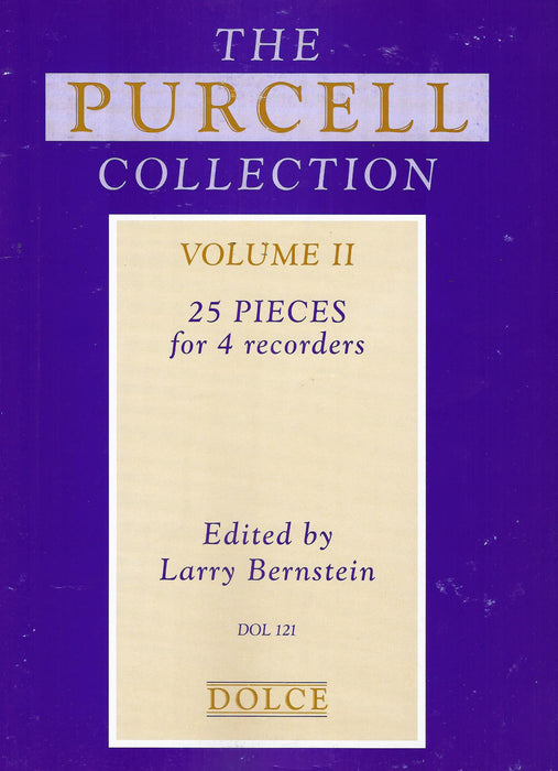 Bernstein (ed.): The Purcell Collection for 4 Recorders, Vol. 2