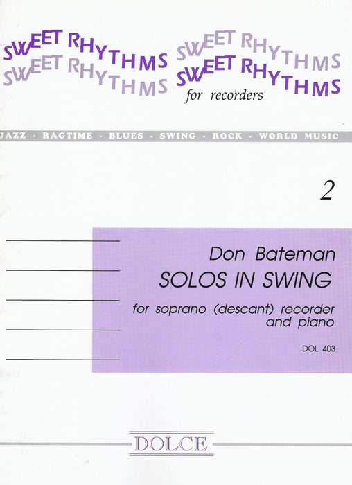 Bateman: Solos in Swing for Descant Recorder and Piano