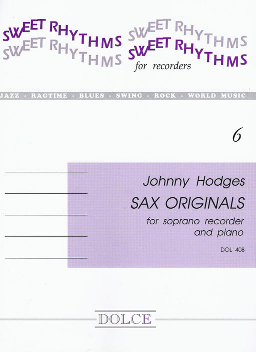 Hodges: Sax Originals for Descant Recorder and Piano