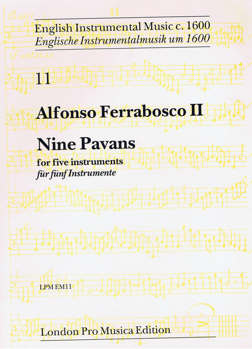 Ferrabosco: 9 Pavans for 5 Instruments